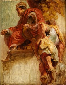 König James I. vereint England und Schottland, 1632-33 von Peter Paul Rubens