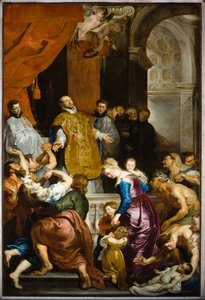 Wunder des Heiligen Ignatius von Loyola - 1620 von Peter Paul Rubens