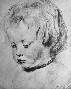 Nicholaas Rubens trägt eine Korallenkette von Peter Paul Rubens