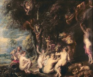 Nymphen und Satyrn