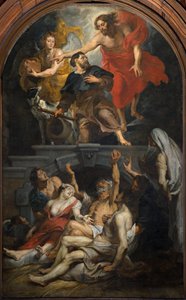 Pfarrkirche (Parochiekerk Sint-Martinus). Gemälde. Pieter Paul Rubens von Peter Paul Rubens