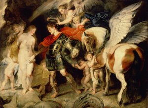 Perseus und Andromeda von Peter Paul Rubens