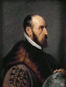 Porträt von Abraham Ortelius 1527-1598 von Peter Paul Rubens
