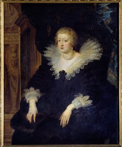 Porträt von Anna von Österreich, Königin von Frankreich (1601-1666) von Peter Paul Rubens