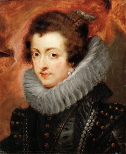 Porträt von Elisabeth von Frankreich, Königin von Spanien von Peter Paul Rubens