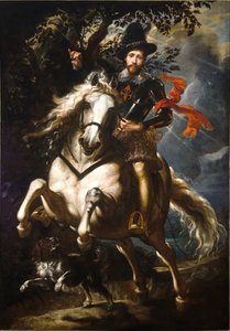 Porträt von Giò Carlo Doria zu Pferd von Peter Paul Rubens