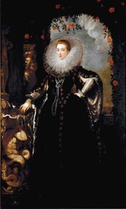 Porträt von Giovanna Spinola Pavese von Peter Paul Rubens