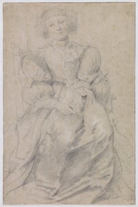 Porträt von Hélène Fourment von Peter Paul Rubens