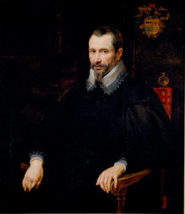 Porträt von Niccolo Pallavicino Gemälde von Peter Paul Rubens (1577-1640) 1604-1608 Dim. 105x92 cm Private Sammlung von Peter Paul Rubens