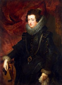 Porträt von Königin Elisabeth von Frankreich 1602-1644, Königin von Spanien, um 1628-1629 von Peter Paul Rubens