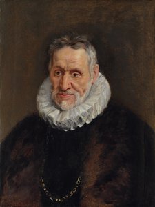 Porträt eines bärtigen Mannes