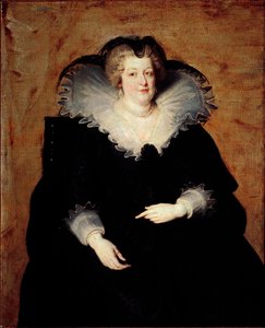 Porträt der Königin von Frankreich Marie de Medicis von Peter Paul Rubens