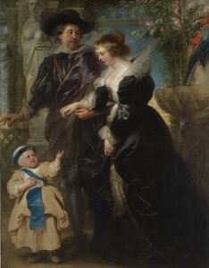 Rubens, seine Frau Helena Fourment 1614-1673 und ihr Sohn Frans 1633-1678, ca. 1635