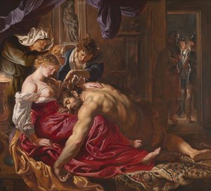 Samson und Delilah von Peter Paul Rubens