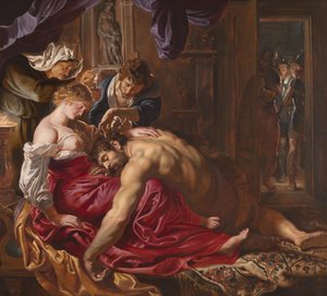 Samson und Delilah von Peter Paul Rubens