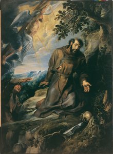 Der heilige Franziskus empfängt die Stigmata