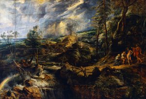 Stürmische Landschaft von Peter Paul Rubens