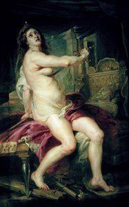 Der Tod der Dido von Peter Paul Rubens