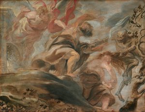 Die Vertreibung aus dem Garten Eden von Peter Paul Rubens