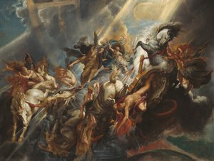Der Sturz des Phaeton von Peter Paul Rubens