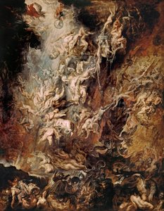 Der Fall der Verdammten, ca. 1620 von Peter Paul Rubens