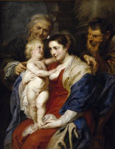 Die Heilige Familie mit der Heiligen Anna von Peter Paul Rubens