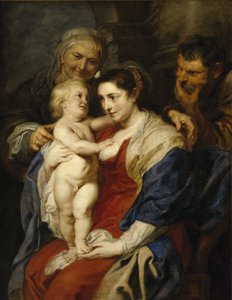 Die Heilige Familie mit der Heiligen Anna, 1626-1630 von Peter Paul Rubens