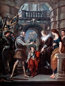 Der Medici-Zyklus: Henri IV. zieht in den Krieg nach Deutschland, 20. März 1610, 1621-1625 von Peter Paul Rubens