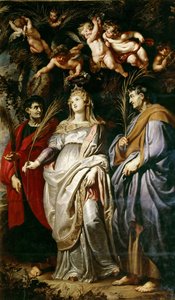 Die Heiligen Domitilla, Nereus und Achilleus, 1608 von Peter Paul Rubens