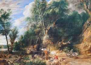 Der Wasserplatz, ca. 1615-22