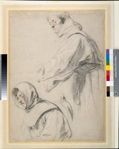 Zwei Franziskanermönche von Peter Paul Rubens