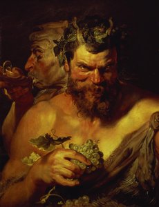 Zwei Satyrn von Peter Paul Rubens