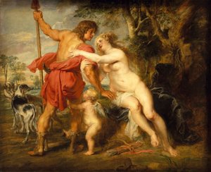 Venus und Adonis, wahrscheinlich Mitte der 1630er Jahre