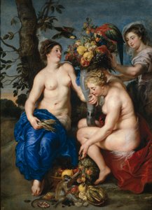 Ceres mit zwei Nymphen