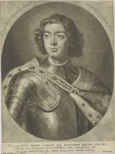 Porträt von Kaiser Peter I. der Große