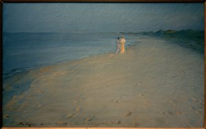 Sommerabend am Südstrand, Skagen