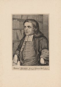 Thomas Hearne, graviert von George Vertue, ca. 1735