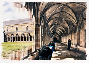 Battle Abbey, 13. Jahrhundert von Peter Urmston