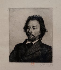 Porträt von Vilhelm Hammershoi, ca. 1899