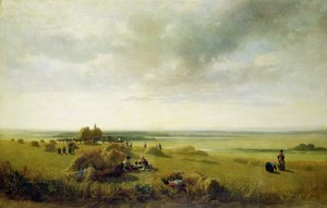 Ein Kornfeld von Peter de Wint
