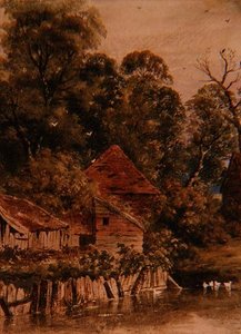 Ein altes Cottage von Peter de Wint