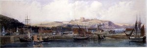 Dover von der Fähre von Peter de Wint