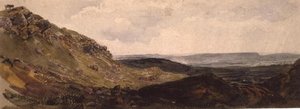 Middleham in Wensleydale von Peter de Wint