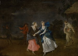 Mrs. Cibber als Cordelia von Peter van Bleeck