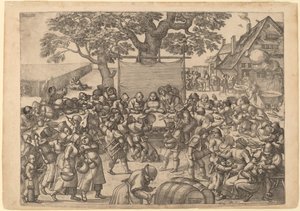 Das große rustikale Hochzeitsfest von Peter van der Borcht