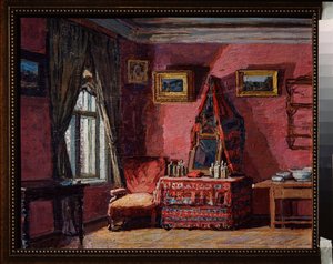 Schlafzimmer im Haus von Peter Iljitsch Tschaikowski