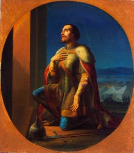 Alexander Newski, Großfürst von Nowgorod und Wladimir, 1855 von Petr Mikhailovich Shamshin