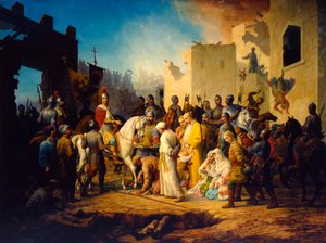 Zar Iwan IV. erobert Kasan von Petr Mikhailovich Shamshin