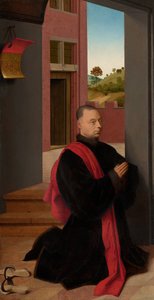 Porträt eines männlichen Stifters von Petrus Christus