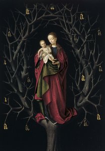 Die Jungfrau des trockenen Baumes von Petrus Christus